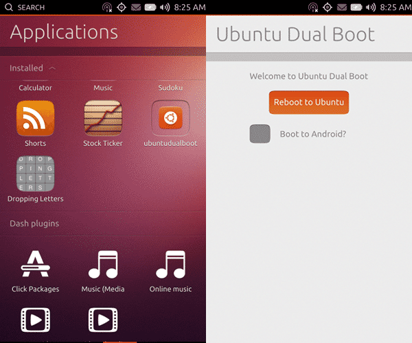 Ubuntu for android phone